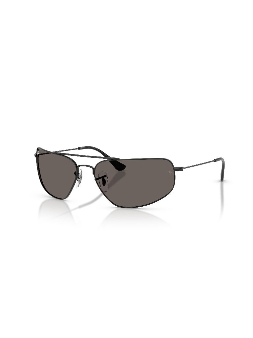 New Ray-Ban Unisex Sunglasses Black Grey Lens Metal Frame Ray Ban RB3780 002 B1